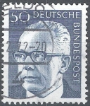 Stamps : Europe : Germany :  basica Gustav Heinemann