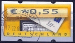 Stamps Germany -  Etiqueta franqueo 