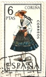 Stamps Spain -  Coruña