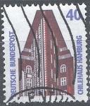 Stamps Germany -  Chilehaus, Hamburg