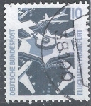 Stamps Germany -  Flughafen  Frankfurt(aeropuerto)