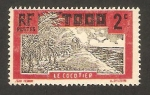 Stamps Togo -  Plantación de cocos