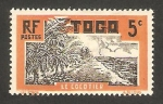 Sellos de Africa - Togo -  Plantación de cocos