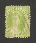 Stamps Oceania - Australia -  queensland - reina victoria