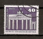 Stamps Germany -  Construcciones Socialistas en la RDA