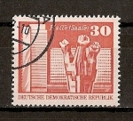 Stamps : Europe : Germany :  Construcciones Socialistas en la RDA