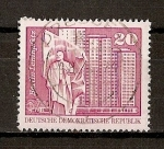 Stamps Germany -  Construcciones socialistas en la RDA