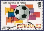 Stamps Spain -  Edifil 2571 Mundial de futbol 19