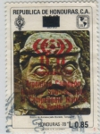 Stamps Honduras -  Rostro de Anciano