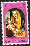 Stamps United Kingdom -  ISLAS CAYMAN - CHRISTMAS