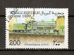 Stamps Somalia -  Locomotoras