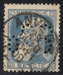 Stamps Belgium -  Rey Leopoldo II de Belgica.