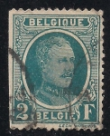 Stamps : Europe : Belgium :  Rey Alberto I de Belgica.