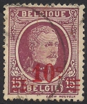 Stamps : Europe : Belgium :  Rey Alberto I de Belgica.