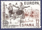 Stamps Spain -  Edifil 2615 Jota aragonesa 12