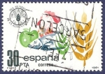 Stamps Spain -  Edifil 2629 Día mundial de la alimentación 30