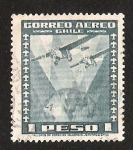 Sellos del Mundo : America : Chile : CORREO AEREO DE CHILE