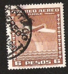 Stamps Chile -  CORREO AEREO DE CHILE