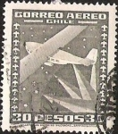 Stamps Chile -  CORREO AEREO DE CHILE