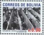 Sellos de America - Bolivia -  Dia del Filatelista