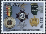 Stamps Bolivia -  Centenario Liceo Nacional Venezuela