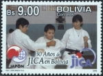 Stamps Bolivia -  30 Años JICA en Bolivia