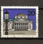 Stamps : Europe : Germany :  DBP / Capitales / Munich