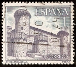 Stamps : Europe : Spain :  Castillo de Jarandilla - Cáceres