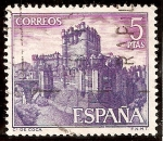 Stamps Spain -  Castillo de Coca - Segovia