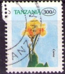 Stamps Tanzania -  Flor