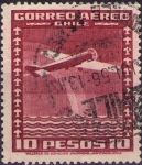 Stamps Chile -  Correo aereo