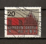 Stamps : Europe : Germany :  DBP / Capitales / Hannover
