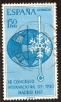 Stamps Spain -  XII Congreso Internacional del Frío