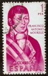 Stamps Spain -  Forjadores de América - Francisco Antonio Muorelle