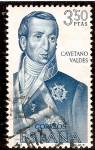 Stamps Spain -  Forjadores de América - Cayetano Valdés
