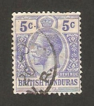 Stamps America - Belize -  Honduras Británica - George V