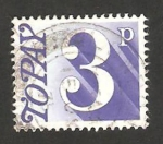 Stamps United Kingdom -  sistema decimal