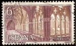 Stamps Spain -  Monasterio de Veruela - Claustro Gótico