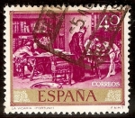 Stamps Spain -  La Vicaría - Fortuny