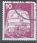 Stamps : Europe : Germany :  Tren de cercanías.