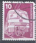 Stamps Germany -  Tren de cercanías.