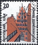 Stamps Germany -  Böttcherstrasse , Bremen 