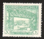 Sellos de America - Chile -  4° CENTENARIO DESCUBRIMIENTO DE CHILE - MINAS DE COBRE 