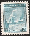 Sellos de America - Chile -  CENTENARIO DESCUBRIMIENTO DE CHILE - SALITRE - 