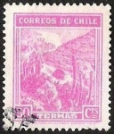 Sellos de America - Chile -  CENTENARIO DESCUBRIMIENTO DE CHILE - TERMAS