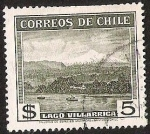 Stamps Chile -  LAGO VILLARRICA