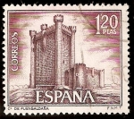Stamps : Europe : Spain :  Castillo de Fuensaldaña - Valladolid