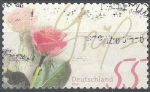 Stamps : Europe : Germany :  Flora.- Rosa.