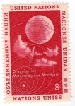 Stamps : America : ONU :  Organisation Meteorologique Mondiale
