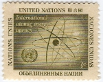Stamps : America : ONU :  International atomic energy agency